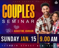 Couples Seminar Medium Rectangle template