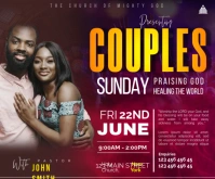 Couples Service Medium Rectangle template