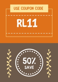 200+ coupon code Customizable Design Templates | PosterMyWall