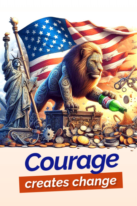 Courage Template | PosterMyWall