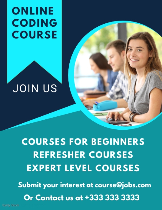 course flyer Template | PosterMyWall