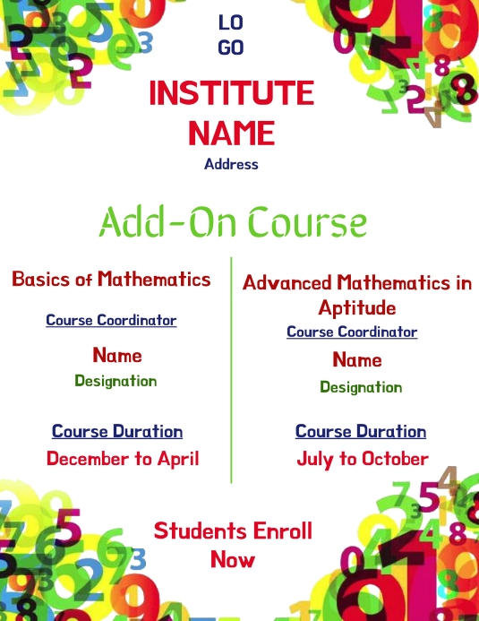 Course Invitation Template | PosterMyWall