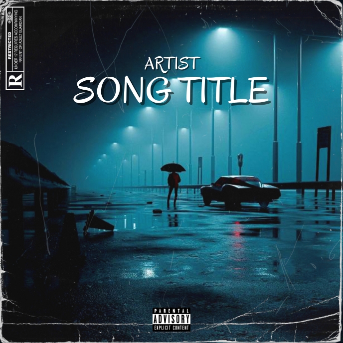 Cover art design Djallel GFX Template PosterMyWall