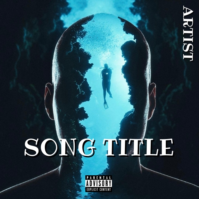 Cover art design Djallel GFX Template PosterMyWall