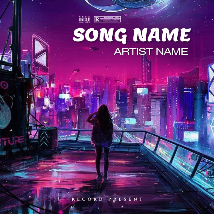 cover art Template PosterMyWall