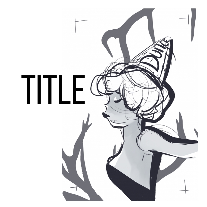 Cover art template