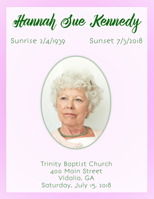Cover Homegoing Service Template PosterMyWall Cover Homegoing Service Template PosterMyWall