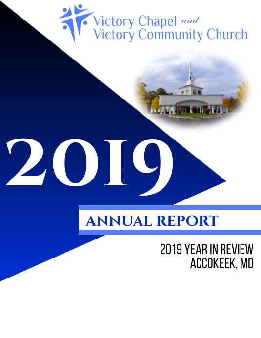 Copy of Church Annual Report Cover Page PosterMyWall