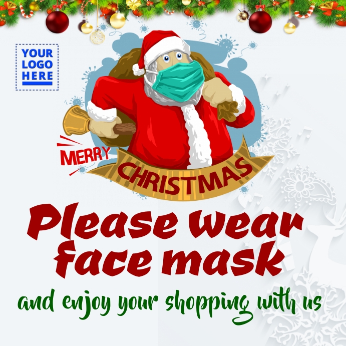 Ecards dontsendmeacard tumour Covid 19 Christmas greeting Template | PosterMyWall