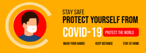 Covid-19 Flyer Facebook-coverfoto template