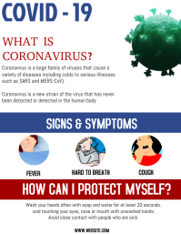 Coronavirus Outbreaks Poster Template Postermywall