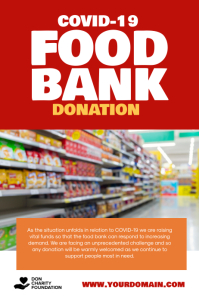 3 210 Food Donation Customizable Design Templates Postermywall
