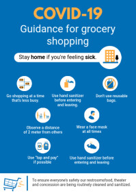 Covid-19 Grocery Store Shopping Guidelines Si