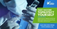 Covid-19 Vaccination Imagen Compartida en Facebook template