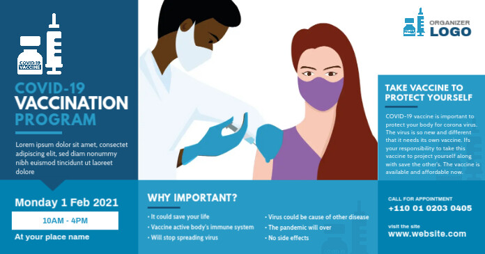 Copy of Covid-19 Vaccination Program | PosterMyWall