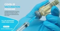 Covid-19 Vaccination Program Facebook Shared Image template