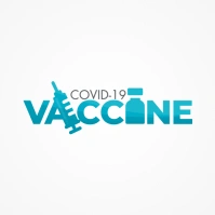 Covid-19 Vaccine Logo template