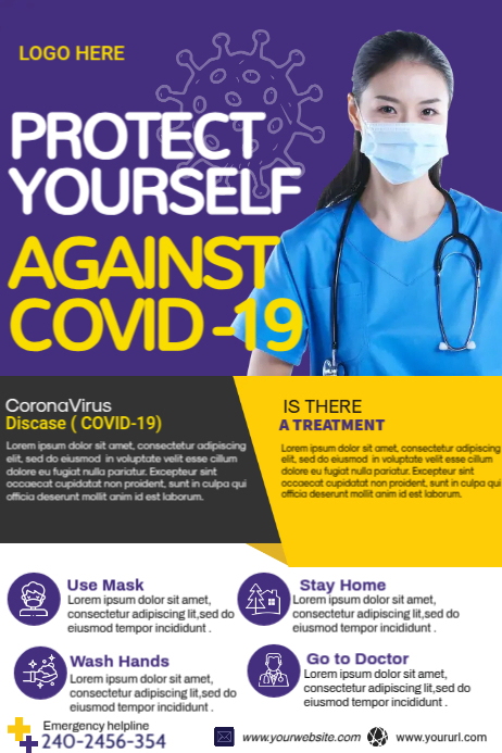 Covid Awareness Template | PosterMyWall