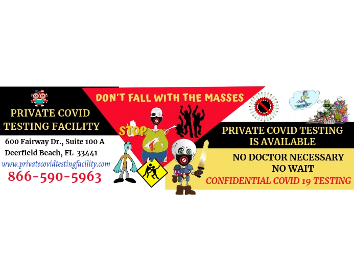 Testing Center Posters Copy of COVID Testing Facility Billboard | PosterMyWall
