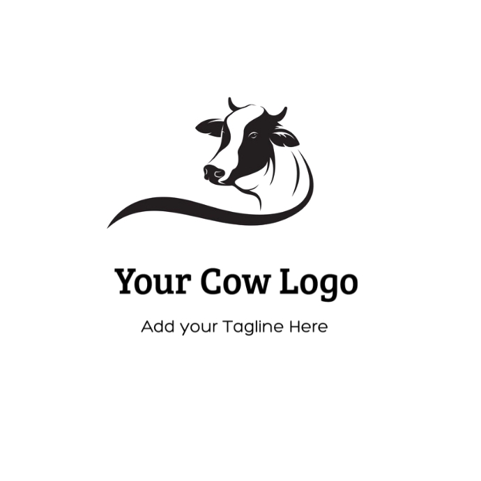 Java Cow Logo Cow Logo Template | PosterMyWall