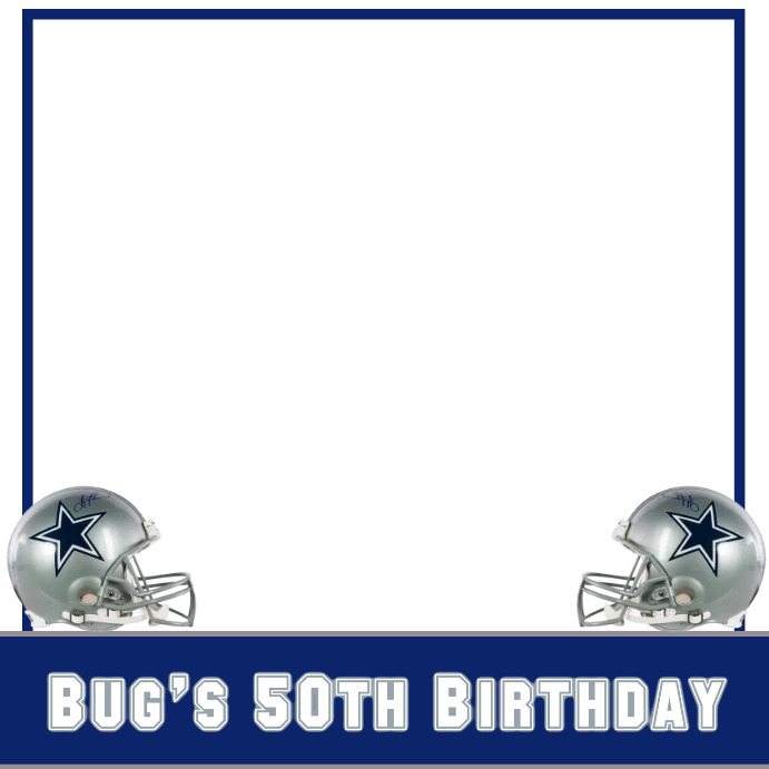 cowboys-football-flyer-overlay-template-postermywall for Dallas Cowboys Party Invitations Free Printables COWBOYS FOOTBALL FLYER OVERLAY Template | PosterMyWall for Dallas Cowboys Party Invitations Free Printables