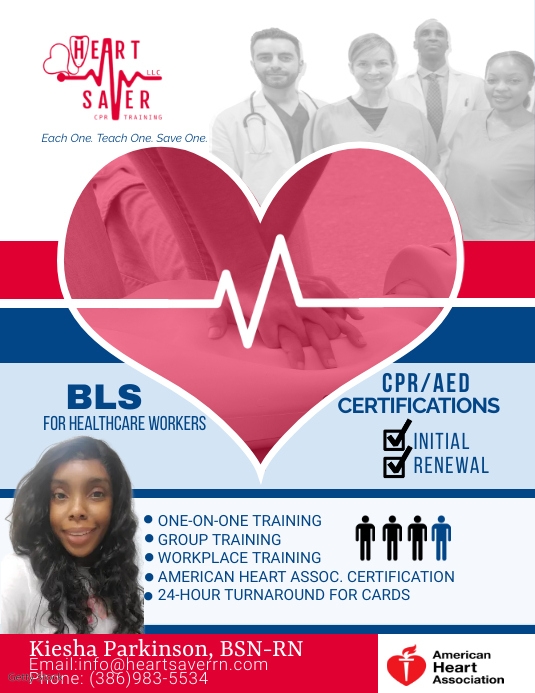 CPR Instructor Flyer Template PosterMyWall