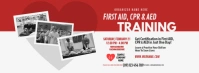CPR Training Facebook Cover Photo template