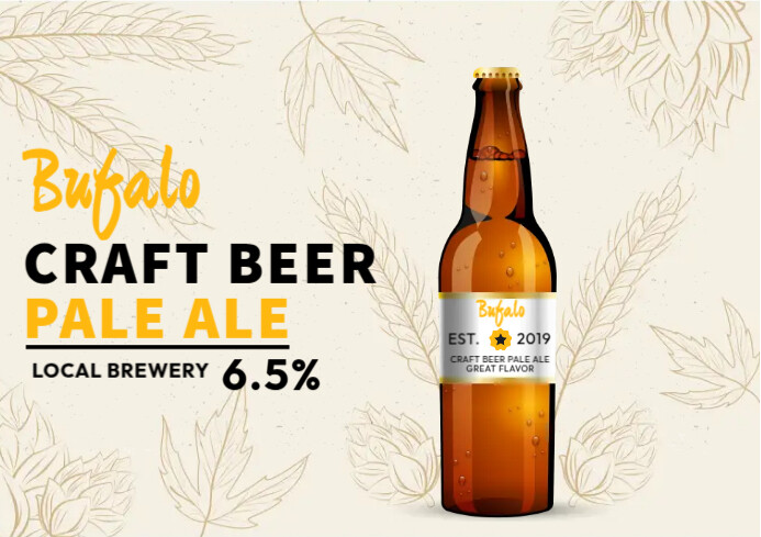 Plantilla De Craft Beer Template PosterMyWall plantilla-de-craft-beer-template-postermywall