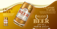 Craft Beer Template Obraz udostępniany na Facebooku