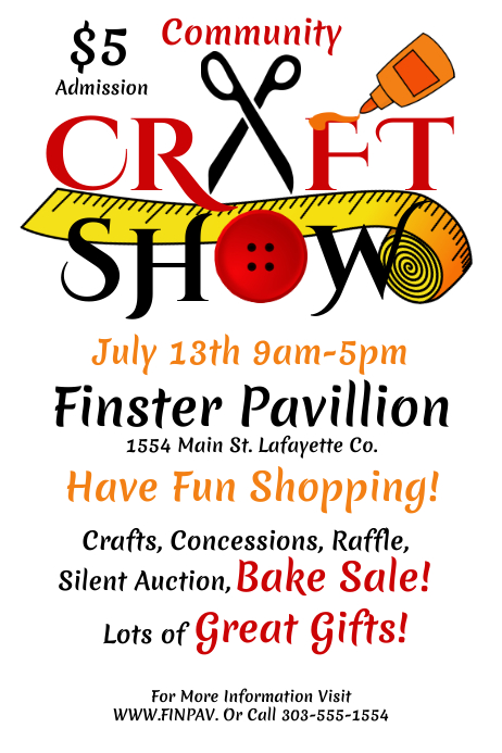 Craft Show Template PosterMyWall