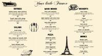Online Menu Maker Quick And Free Postermywall