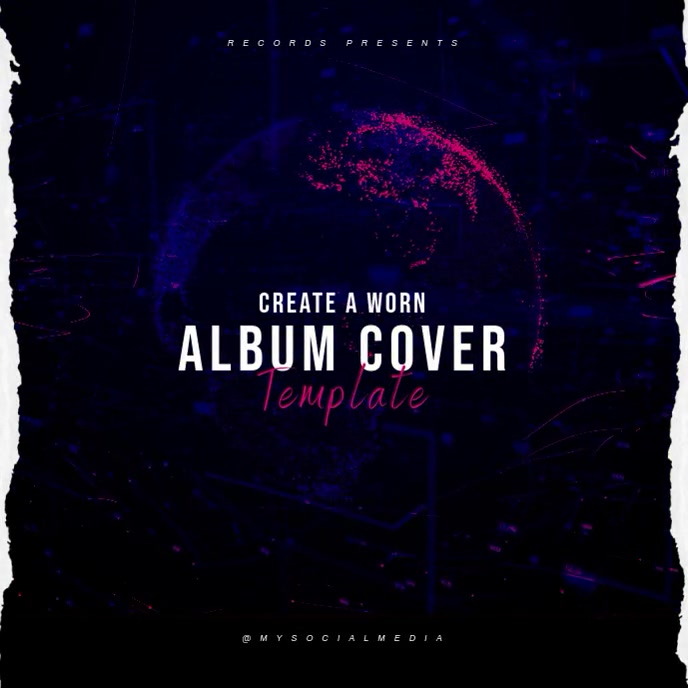 Create A Video Album Cover Template