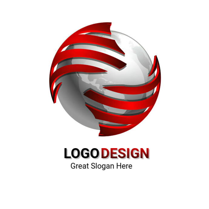 Creative abstract digital sphere technology vector logo design template element, logo design