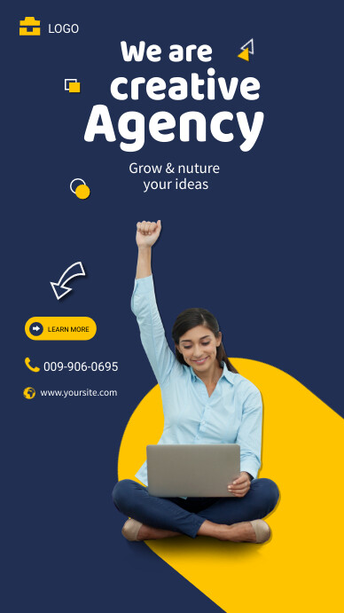 Creative Agency Template | PosterMyWall