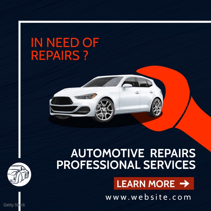 creative automotive repair services advertise Template | PosterMyWall