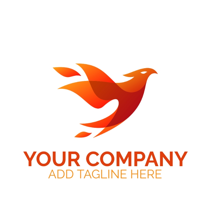 Creative bird vector logo, phoenix bird logo Template | PosterMyWall