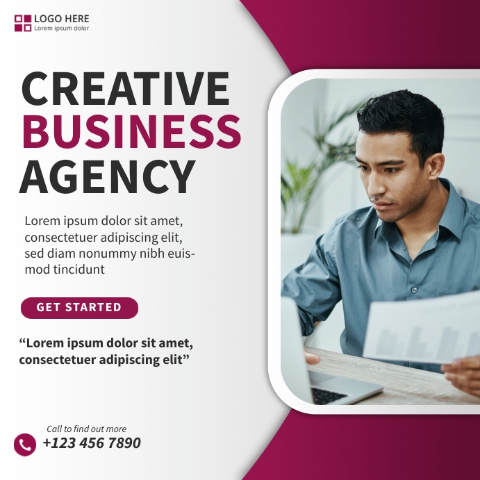 Copy of Creative Business Agency | PosterMyWall