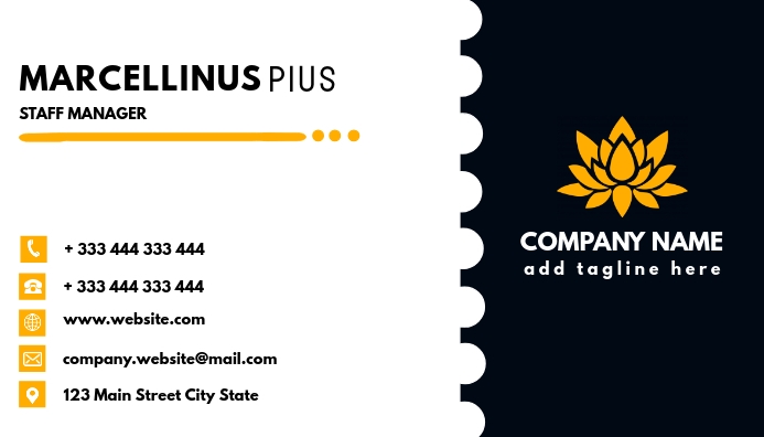 Modello Creative Business Card Design Template Postermywall