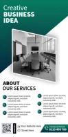 Creative Business Idea Ads Spanduk Gulir Atas 3' × 6' template