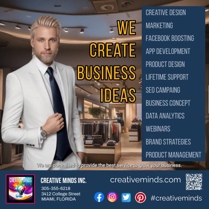 Creative Business Ideas Template Instagram Post