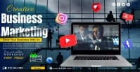 Creative Business Marketing Video Facebook Ad template