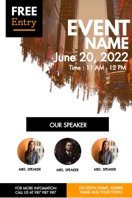 Event Poster Design Templates