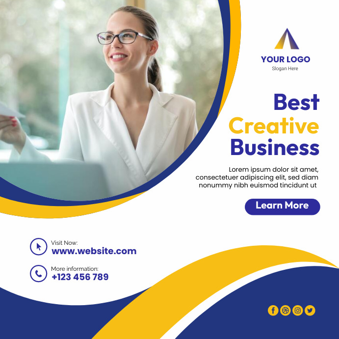Creative Business Poster Template | PosterMyWall