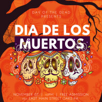 Create Dia De Los Muertos Poster In Minutes Postermywall