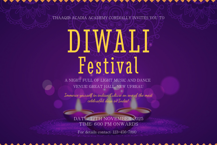 Creative Diwali Event Poster Template Postermywall