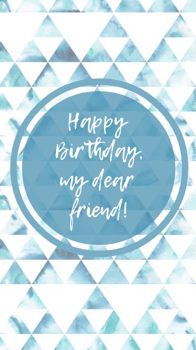 Creative Happy Birthday Instagram Story Template Postermywall