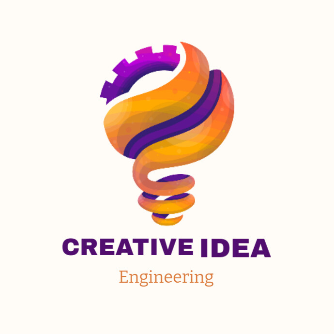 Creative idea engineering logo Template | PosterMyWall