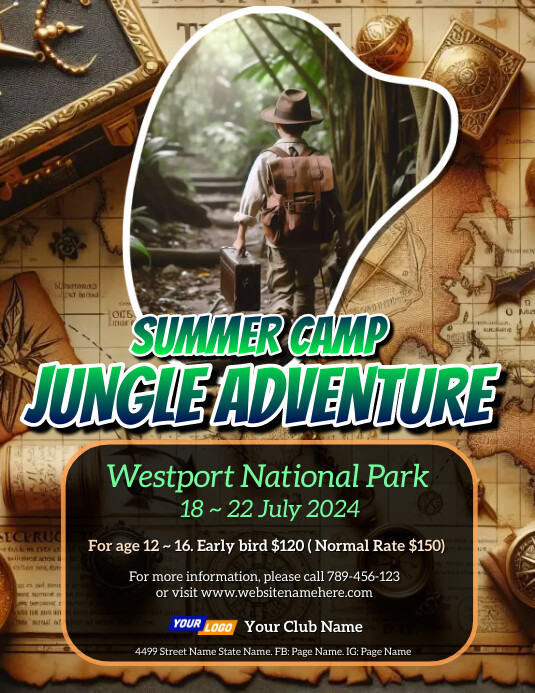 Copy Of Creative Jungle Adventure Summer Camp Ad Flye PosterMyWall copy-of-creative-jungle-adventure-summer-camp-ad-flye-postermywall
