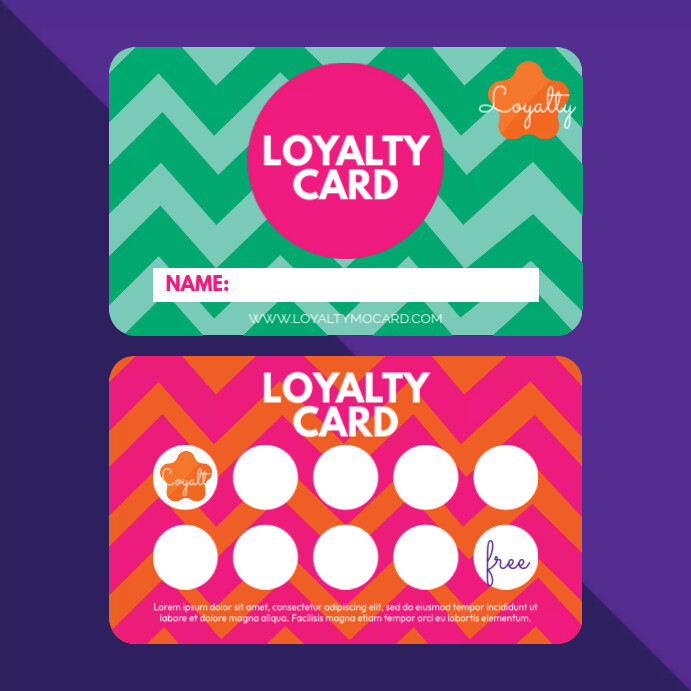 Card Contest Graphics Loyalty Card Design Contest