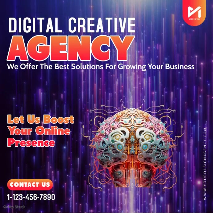 Creative Marketing Agency Flyer Ad Template PosterMyWall